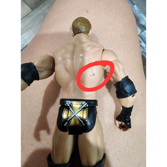 2011 WWE Triple H (HHH) Mattel Basic 7" Wrestling Action Figure Posable Loose - Picture 3 of 4
